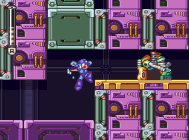 Mega Man 7 screenshot - Wily's Castle 1